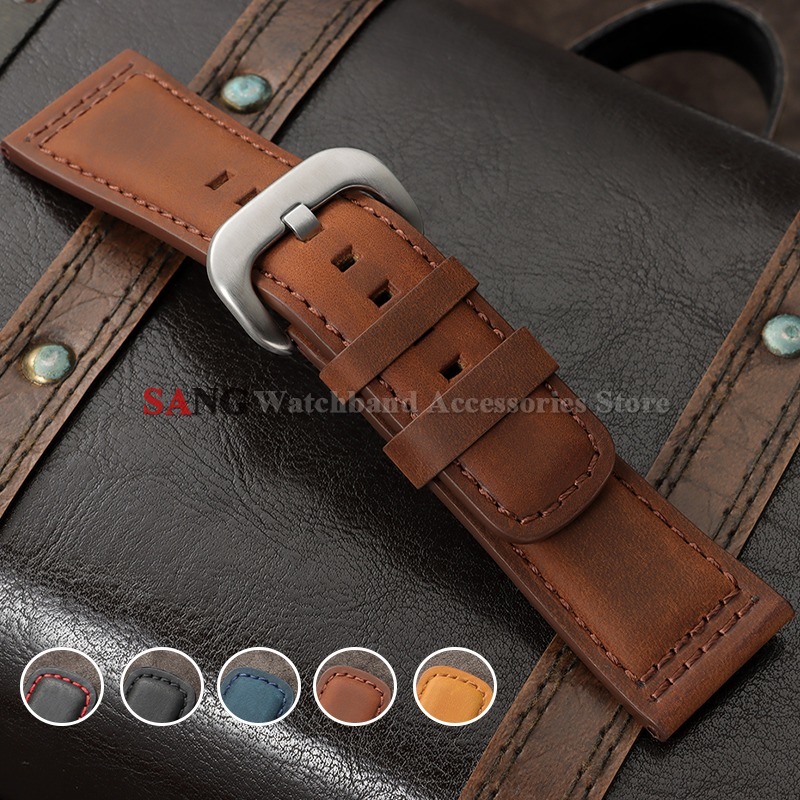 Watches Rolex Smartwatch - Cinturino per orologio vintage in pelle