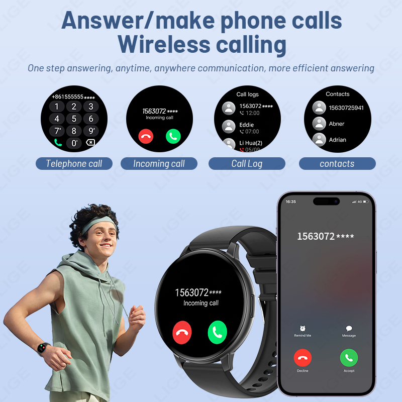LIGE Nuovo Smartwatch da 1,43  - Watches Ladies Smartwatch recensione e prezzo