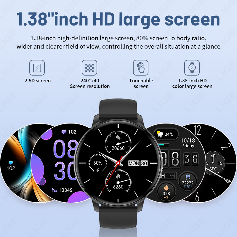 LIGE Nuovo Smartwatch da 1,43  - Watches Ladies Smartwatch recensione e prezzo