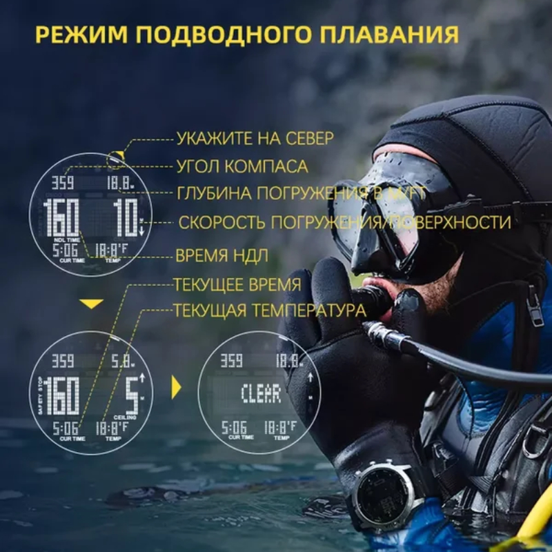 NORTH EDGE Orologio da sub pro - Altimeter Compass Watch recensione e prezzo