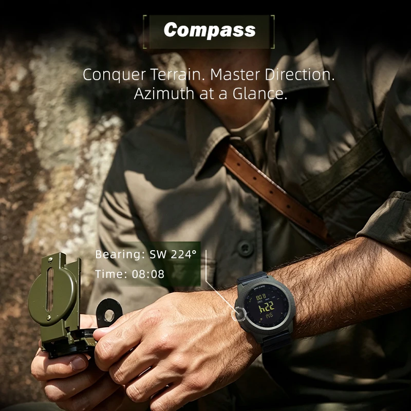 NORTH EDGE APACHE-CF Orologio  - Altimeter Compass Watch recensione e prezzo