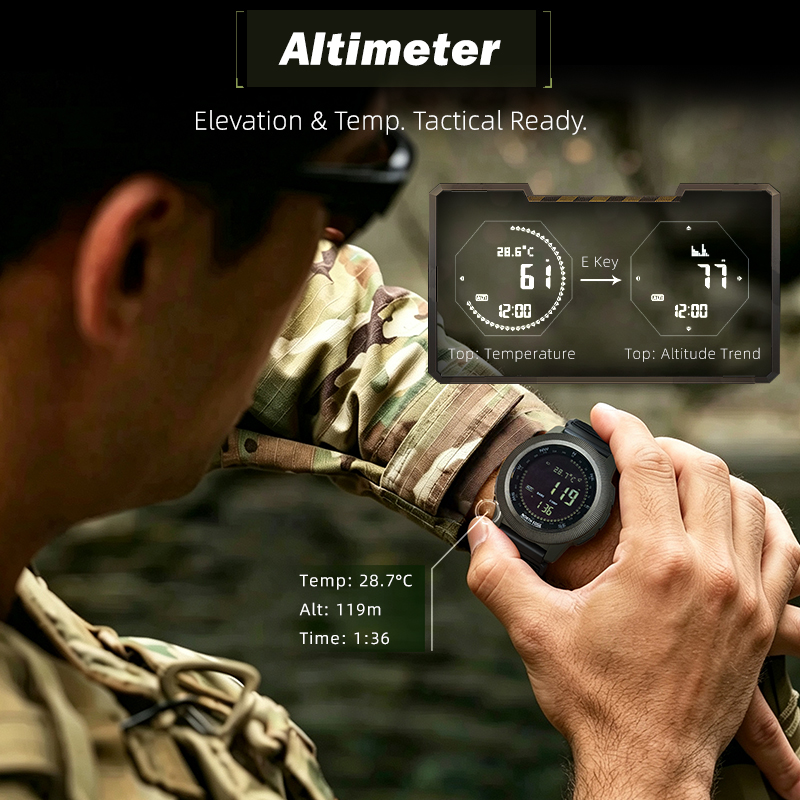 NORTH EDGE APACHE-CF Orologio  - Altimeter Compass Watch recensione e prezzo