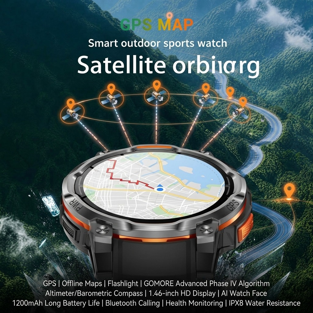 Smartwatch Ultra VWAR con GPS  - Watch Vs Smartwatch recensione e prezzo