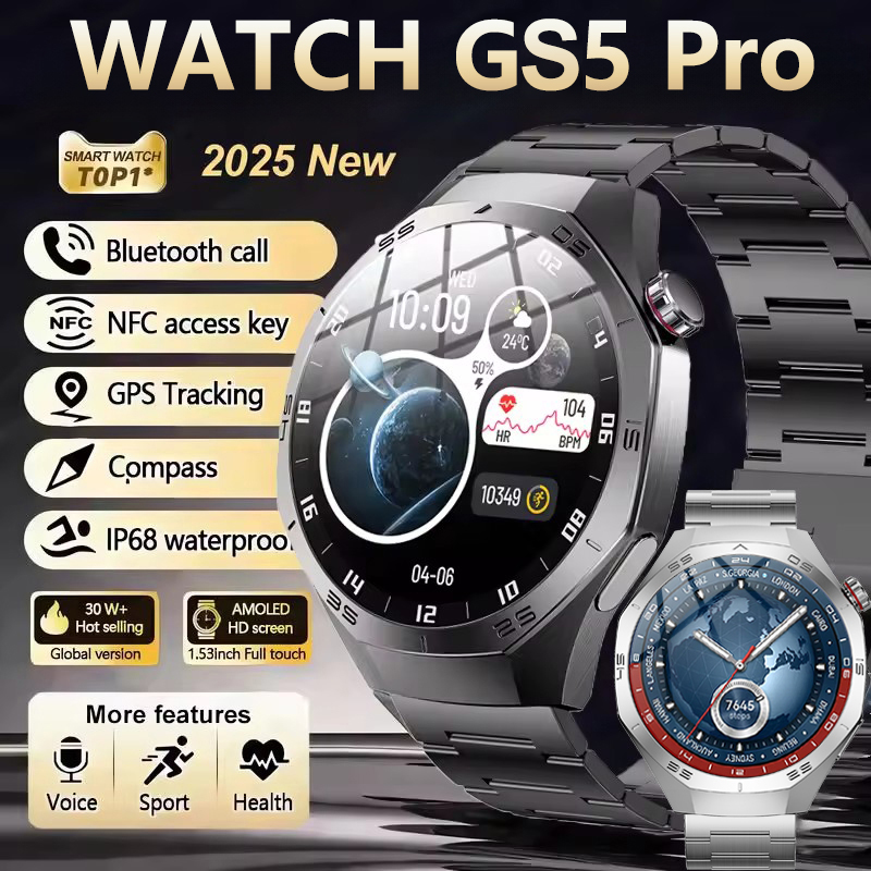 Smartwatch Sportivo GPS GS5 Pr - Smartwatch Watches For Women With Gps recensione e prezzo